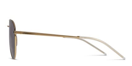 Ray-Ban RB3589 Black w/Gold glasses - Black / Gold - Side View
