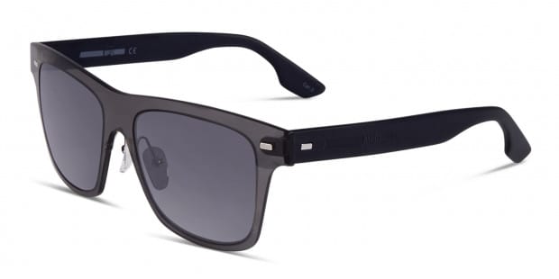 Alexander McQueen McQ MQ0008S Clear Black Prescription