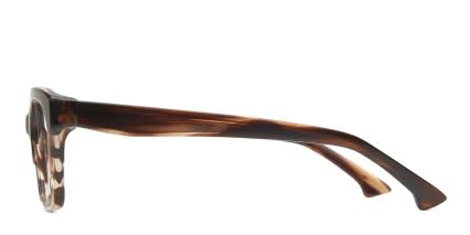 Cascade Brown glasses - Brown - Side View