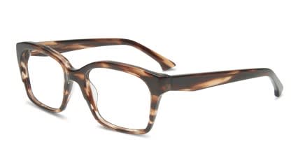Cascade Brown glasses - Brown - Angle View