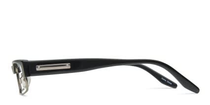 Edgar Black glasses - Black - Side View