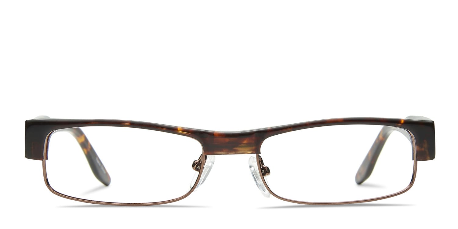 Edgar Tortoise glasses - Tortoise - Frontal View