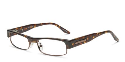 Edgar Tortoise glasses - Tortoise - Angle View