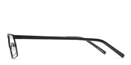 Wyatt Black glasses - Black - Side View
