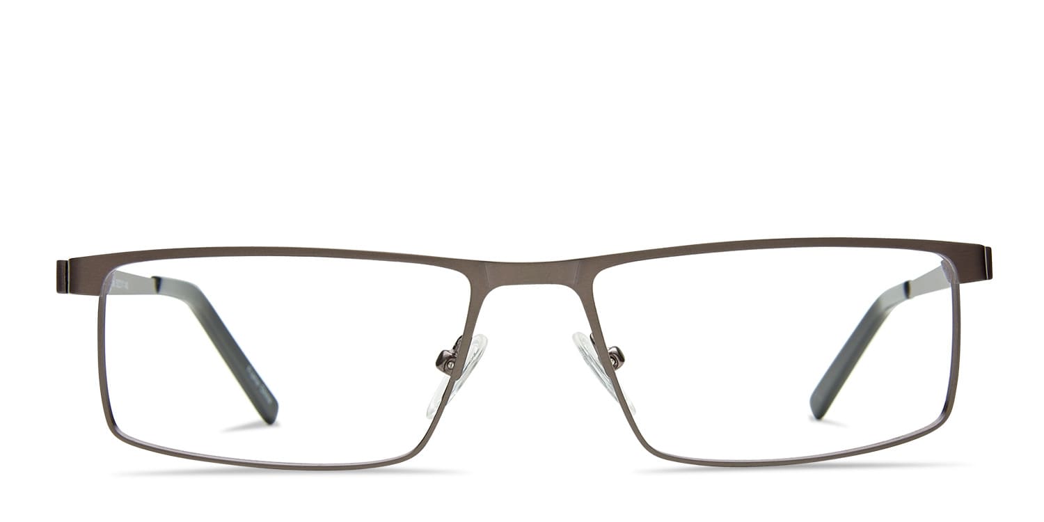 Wyatt Gunmetal glasses - Gunmetal - Frontal View