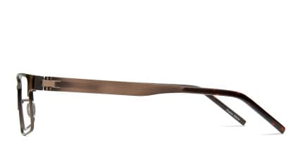St. James Brown glasses - Brown - Side View