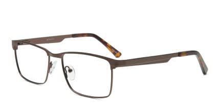 Miles Brown glasses - Brown - Angle View