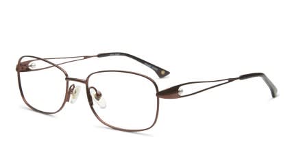 Pola Brown glasses - Brown - Angle View