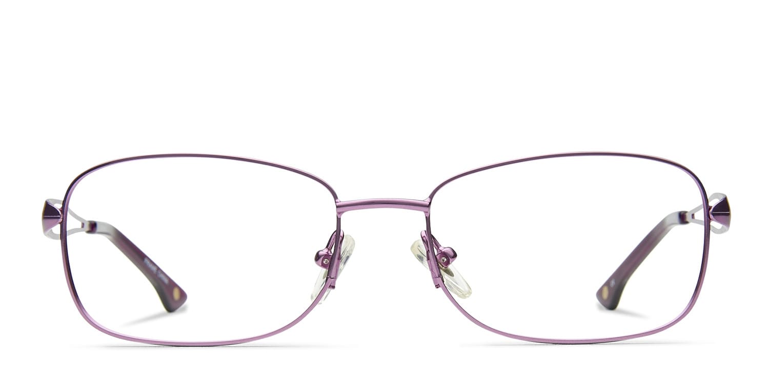Pola Purple glasses - Purple - Frontal View