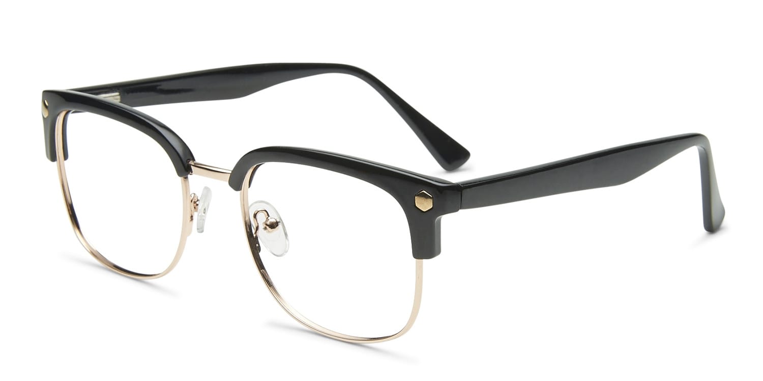 Glasses with black top and gold bottom Clearance