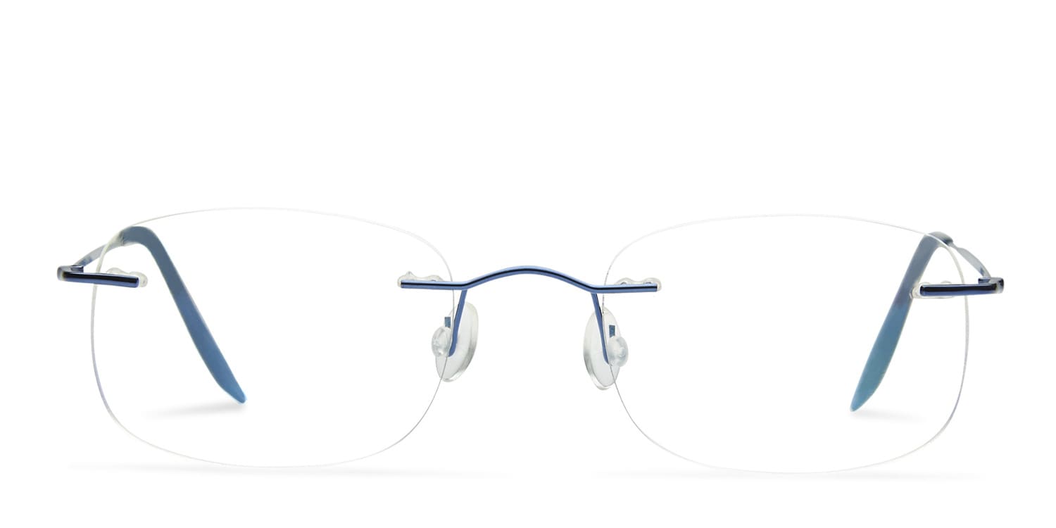 Elli Blue glasses - Blue - Frontal View