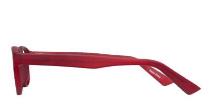 Bandon Red glasses - Red - Side View