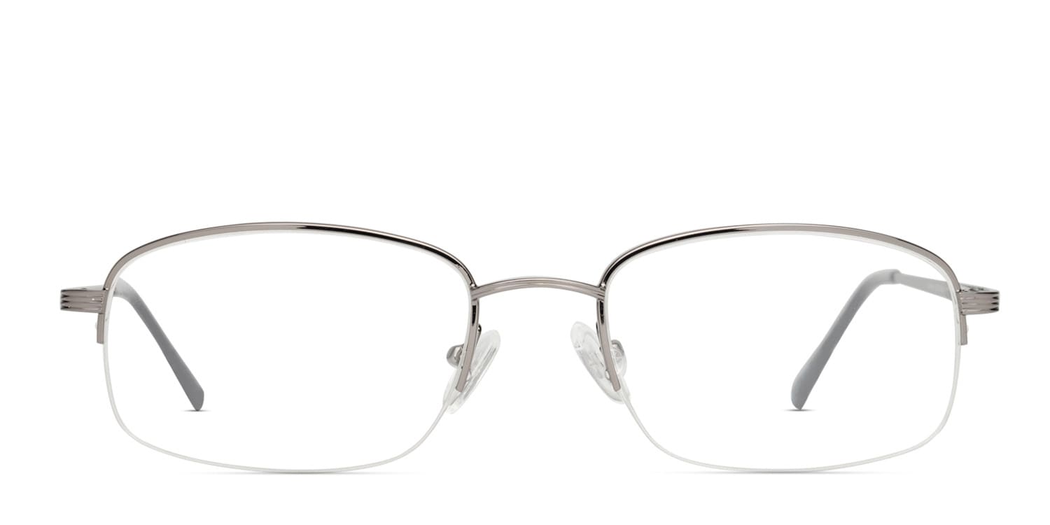 Martin Gunmetal glasses - Gunmetal - Frontal View