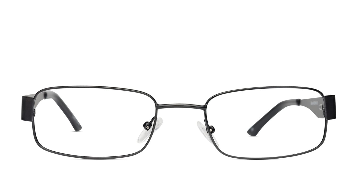 Warren Black glasses - Black - Frontal View