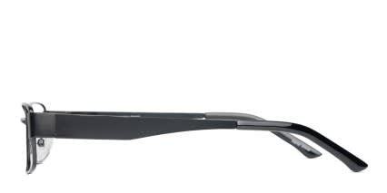 Warren Black glasses - Black - Side View