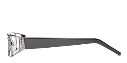 Etta Gunmetal glasses - Gunmetal - Side View