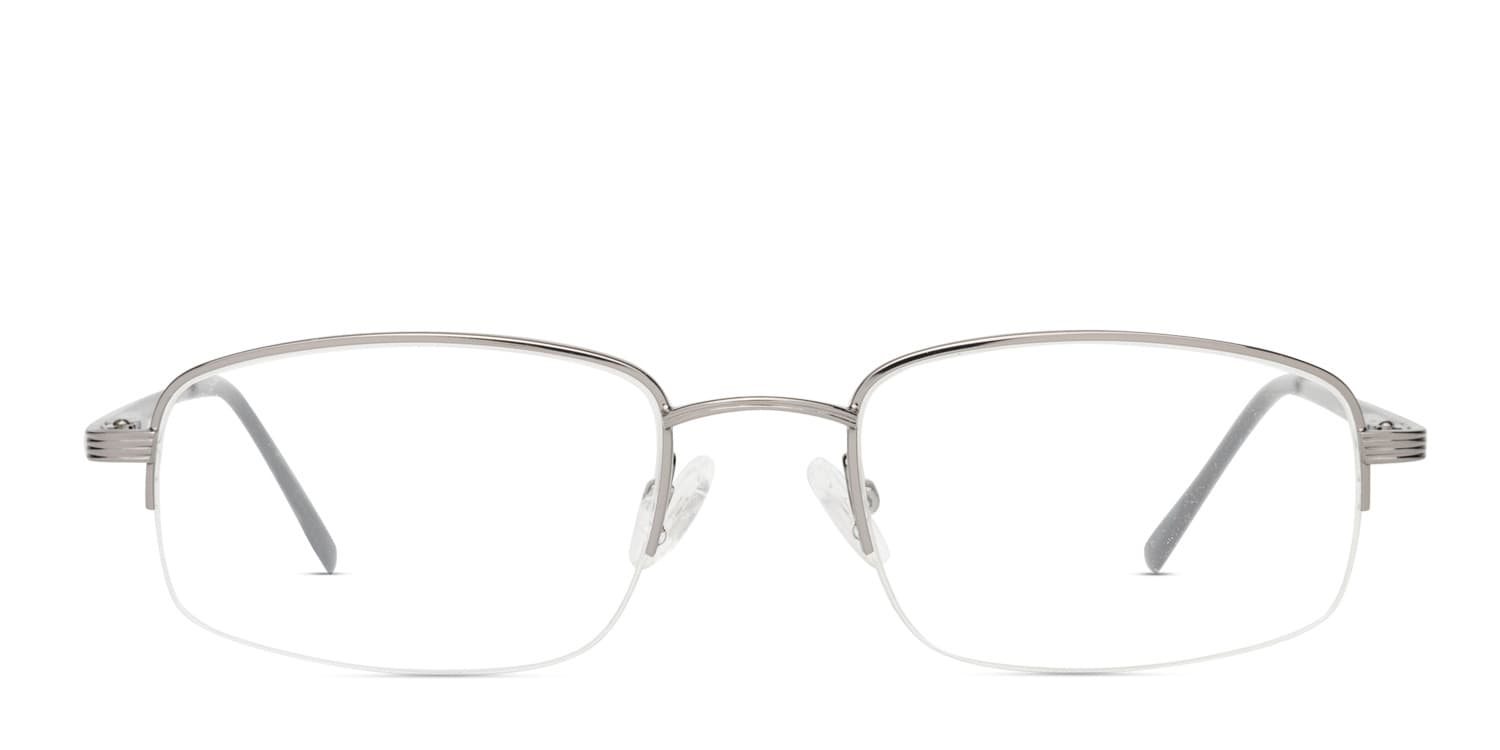 Martin Gunmetal glasses - Gunmetal - Frontal View