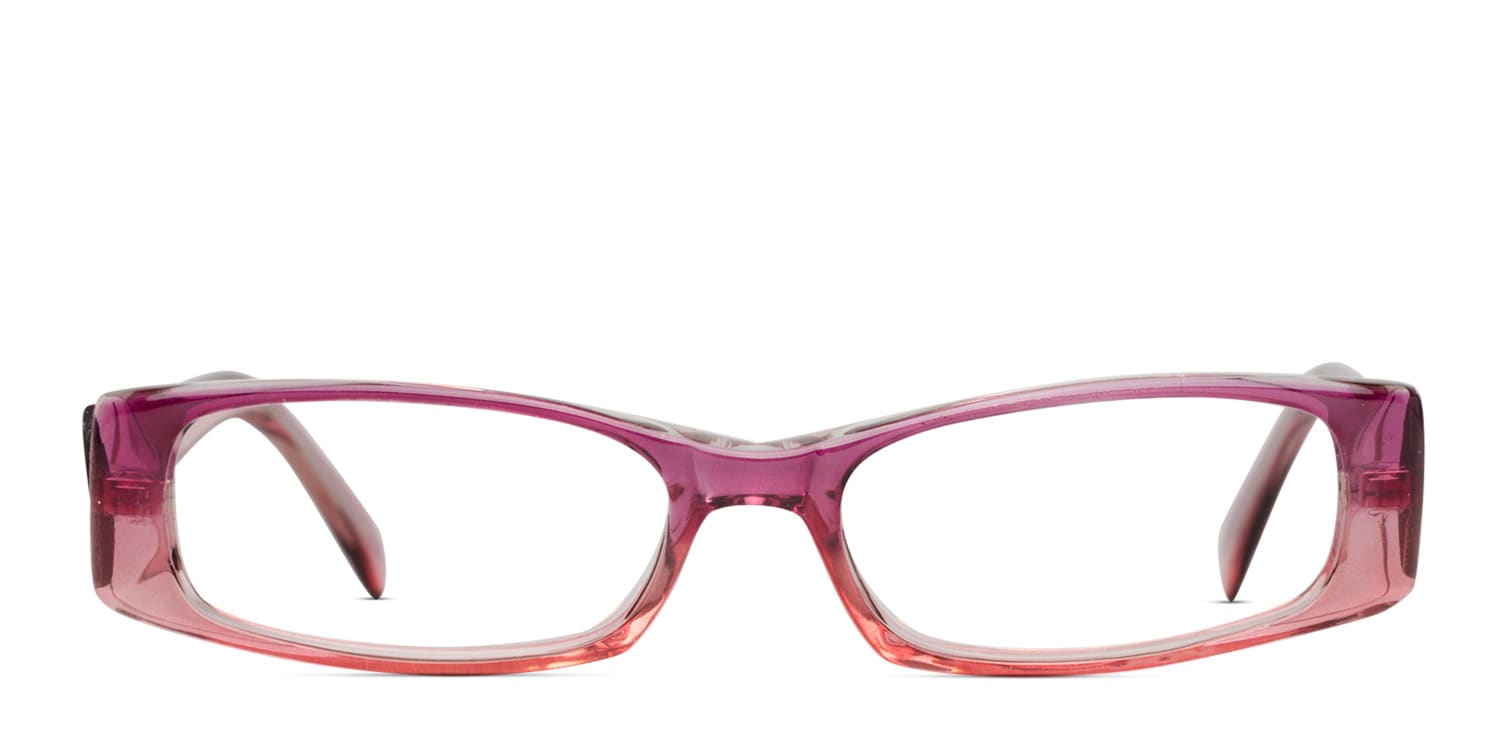 Emma Purple Kids glasses - Purple - Frontal View