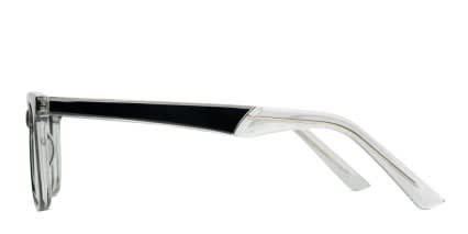 Olos Big John Black/Clear Kids glasses - Black / Clear - Side View