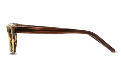 Cagney Brown glasses - Brown - Side View