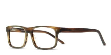 Cagney Brown glasses - Brown - Angle View