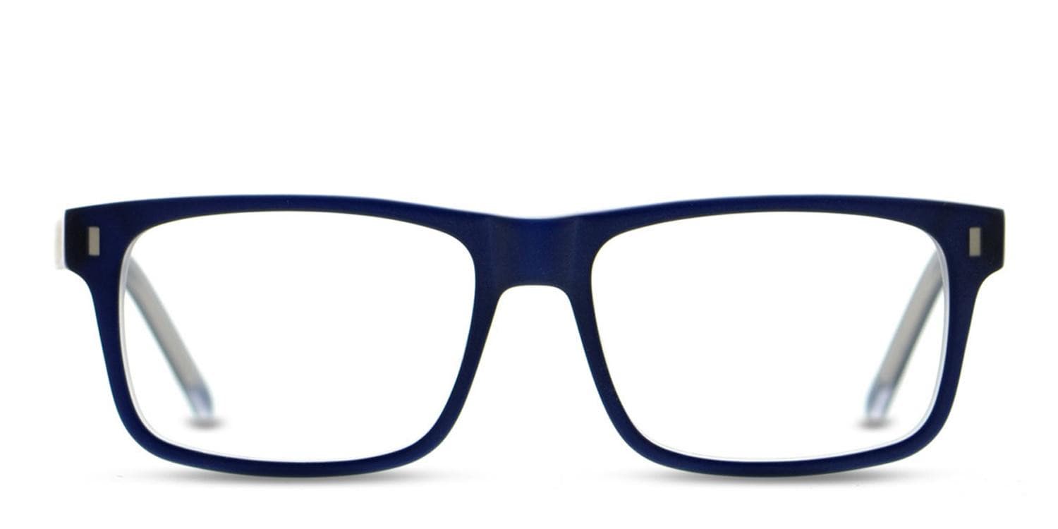 Cagney Blue/Clear glasses - Blue / Clear - Frontal View