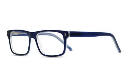 Cagney Blue/Clear glasses - Blue / Clear - Angle View
