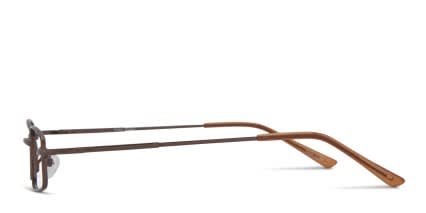 Ronan Kids Brown glasses - Brown - Side View