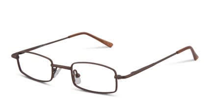 Ronan Kids Brown glasses - Brown - Angle View