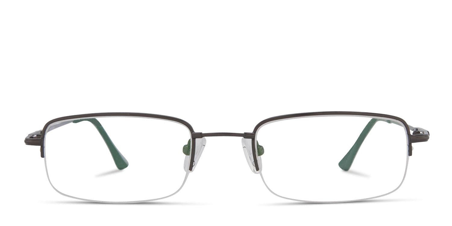 Brando Gunmetal glasses - Gunmetal - Frontal View