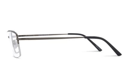 Neville Gunmetal glasses - Gunmetal - Side View