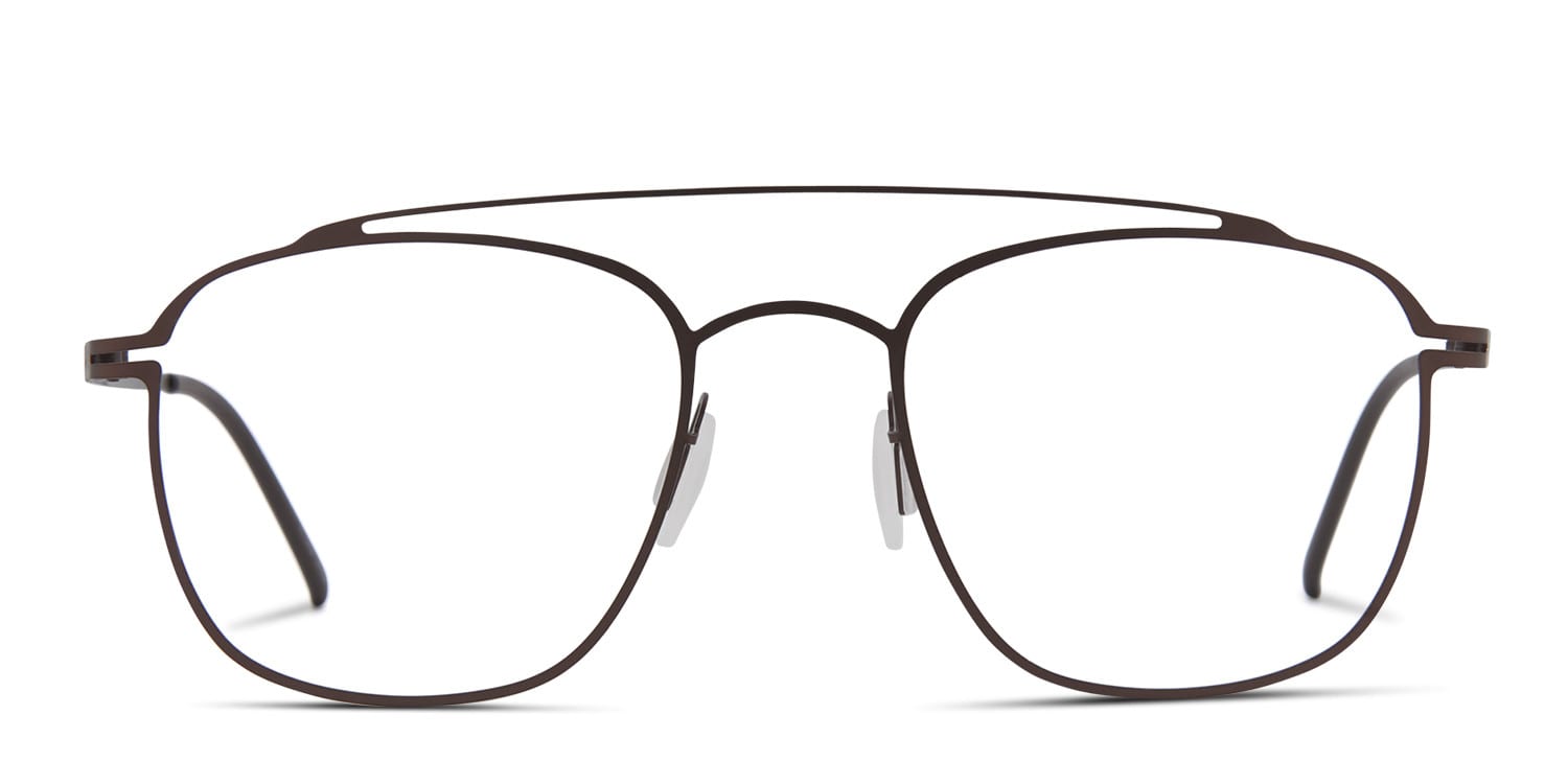 Blaise Brown glasses - Brown - Frontal View