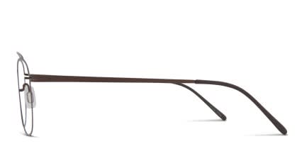 Blaise Brown glasses - Brown - Side View