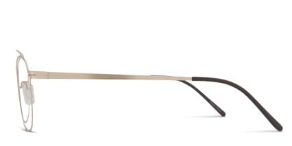 Blaise Gold glasses - Gold - Side View