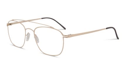 Blaise Gold glasses - Gold - Angle View