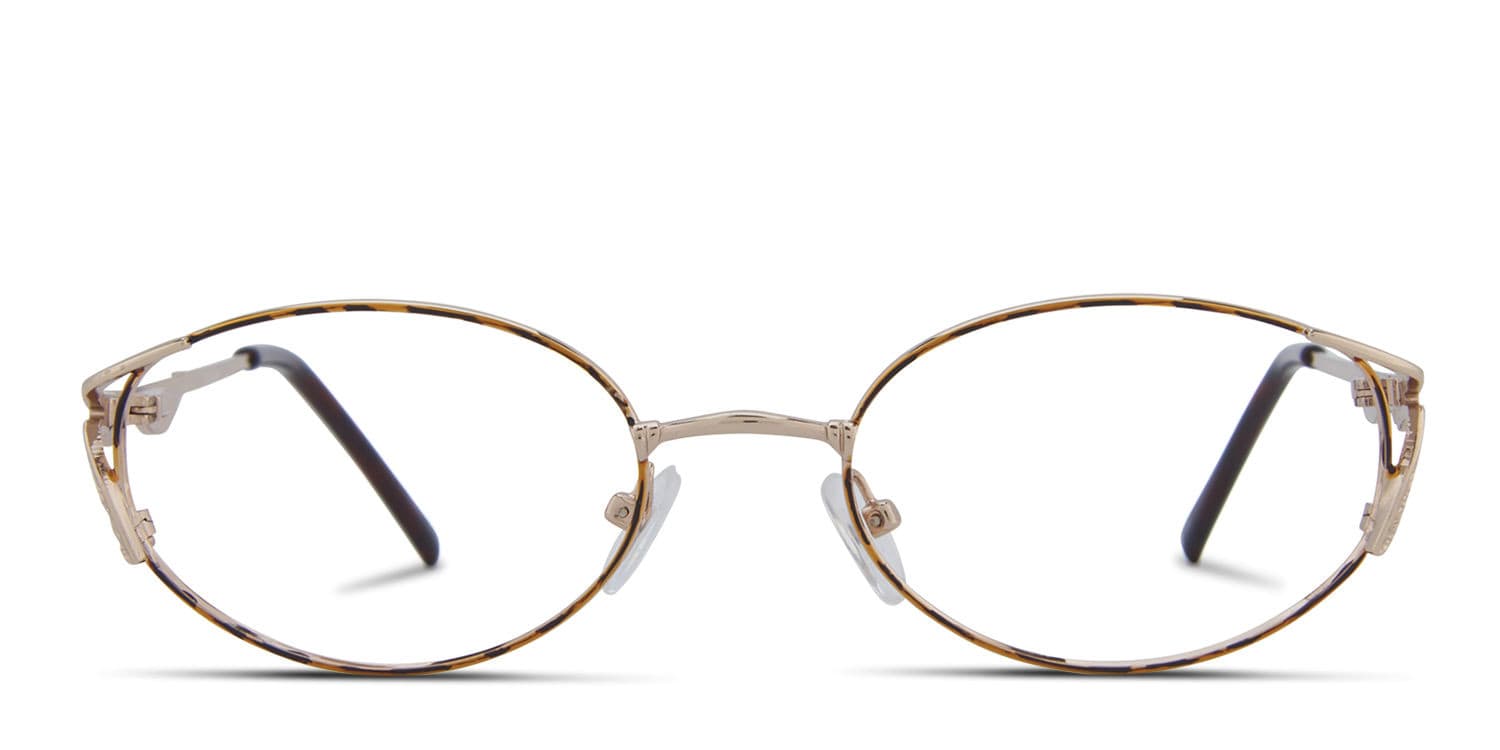 Lilach Tortoise glasses - Tortoise - Frontal View