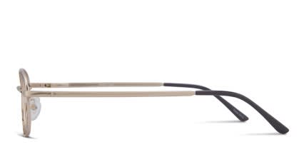 Peach Tortoise w/Gold glasses - Tortoise / Gold - Side View