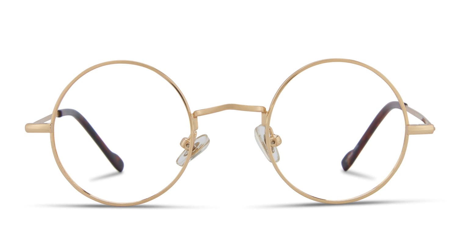 Skeeter Gold glasses - Gold - Frontal View
