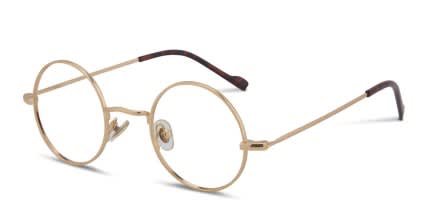 Skeeter Gold glasses - Gold - Angle View