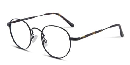 Horace Black glasses - Black - Angle View