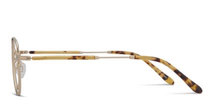 Horace Gold glasses - Gold - Side View