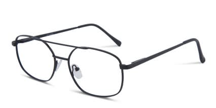 Macmillan Black glasses - Black - Angle View