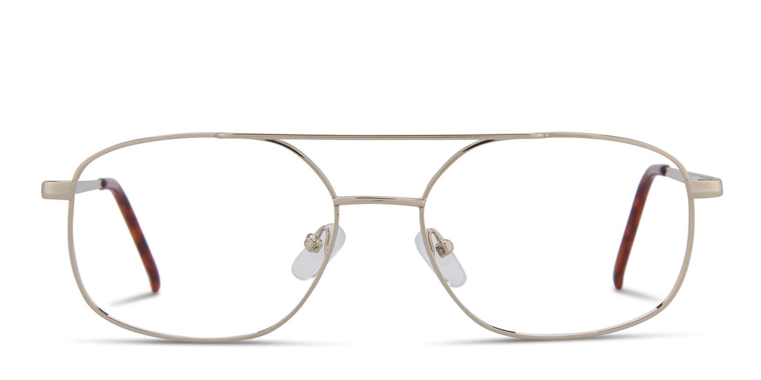 Macmillan Gold glasses - Gold - Frontal View