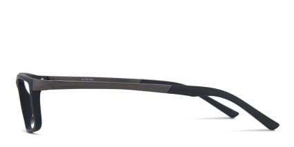 Viktor Black glasses - Black - Side View