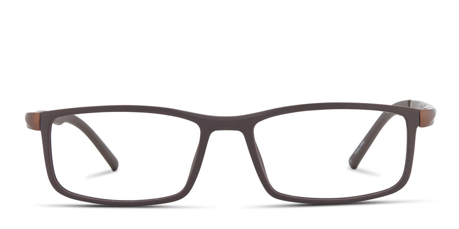 Viktor Brown glasses - Brown - Frontal View