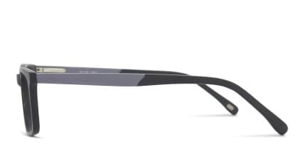 Gellert Black glasses - Black - Side View