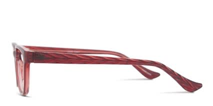 Elphias Red glasses - Red - Side View