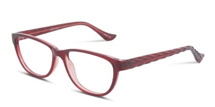 Elphias Red glasses - Red - Angle View