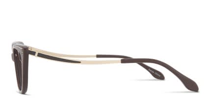 Millicent Brown glasses - Brown - Side View