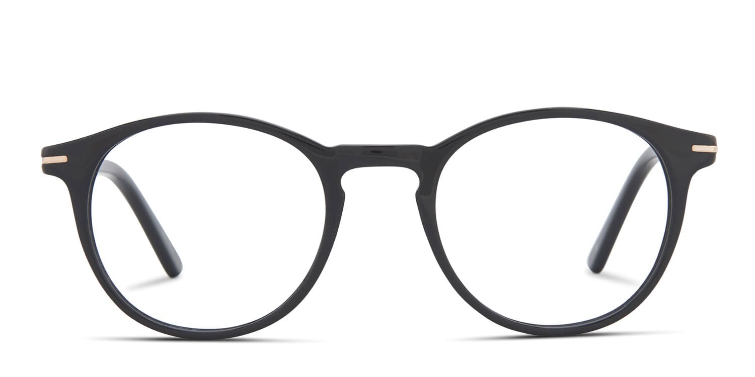Colin Black glasses - Black - Frontal View